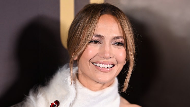 Jennifer Lopez’s XL Chocolate Cherry Manicure Is the Most Elegant Nail Trend for Spring 2025