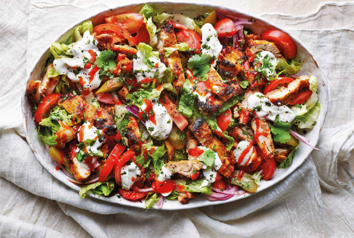 This Shawarma-Inspired Salad Is Full Of Flavor (And Protein)