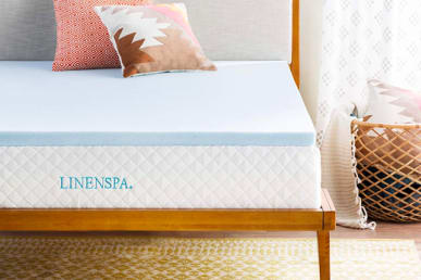 Linenspa Memory Foam Mattress Topper