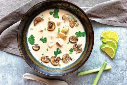 This Creamy, Spicy Chicken Soup Comes Together In A Half-Hour