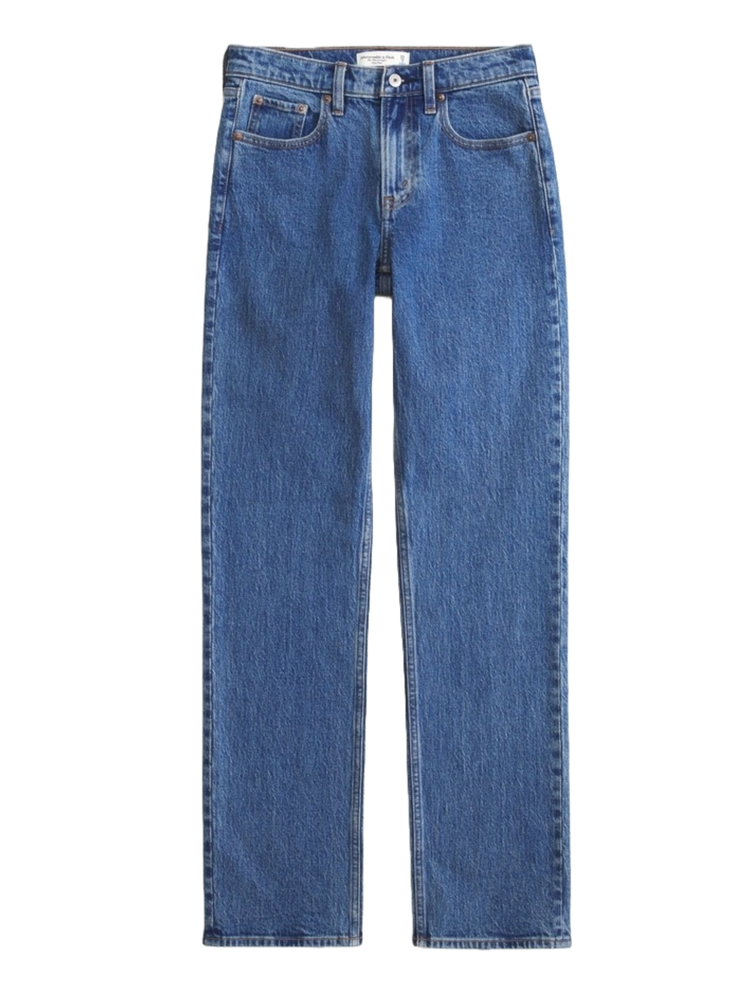 Abercrombie Mid Rise 90s Straight Jean 