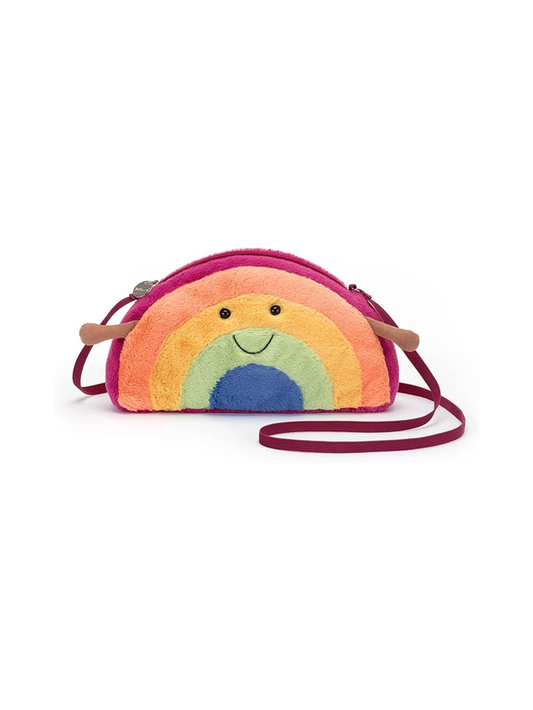 Jellycat Plush Bag Collection Rainbow