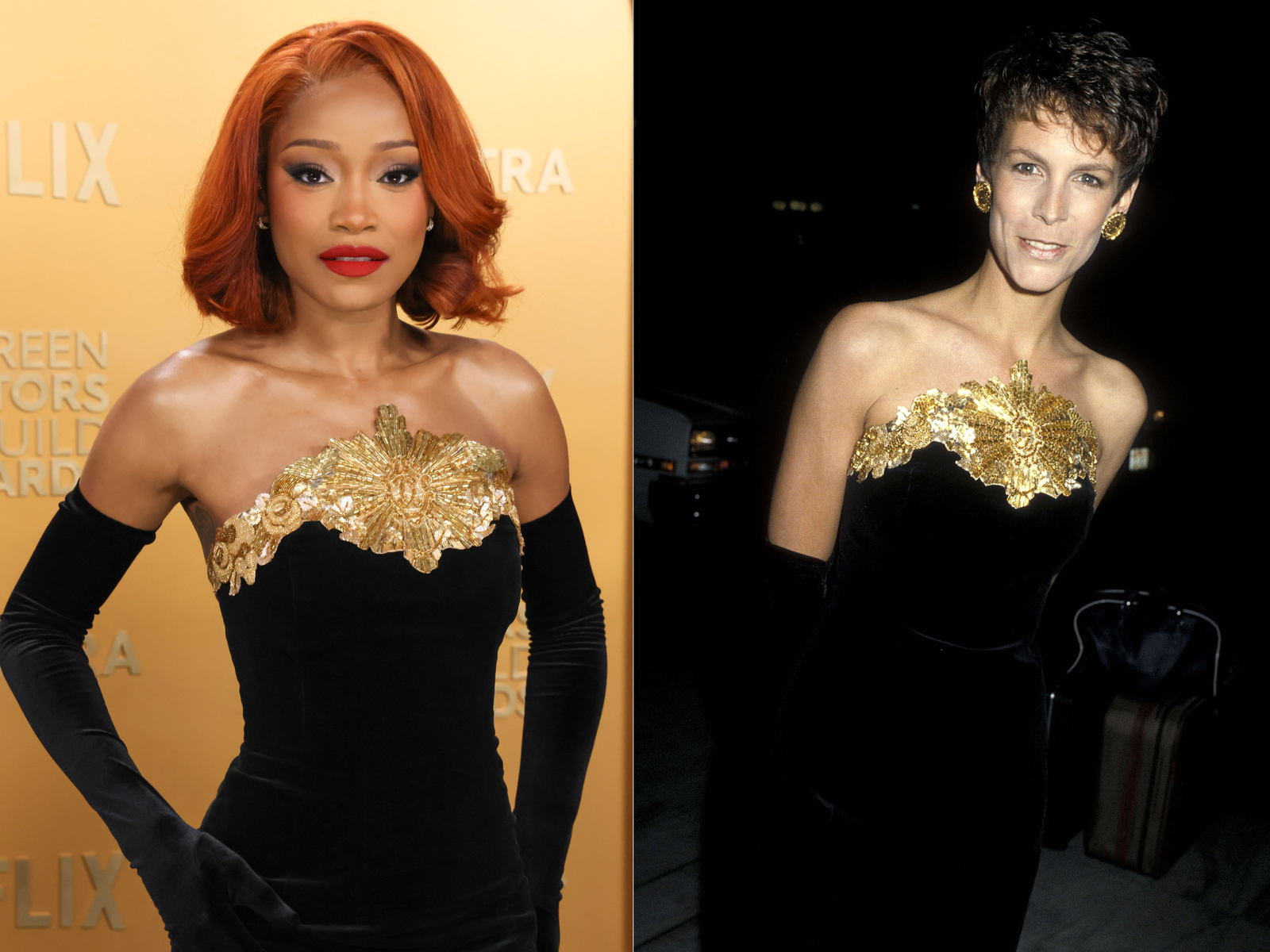 Keke Palmer Wore Jamie Lee Curtis’s ’80s Chanel Gown&-but She’s Not the Only Celeb Who Can Pull Off a Reference