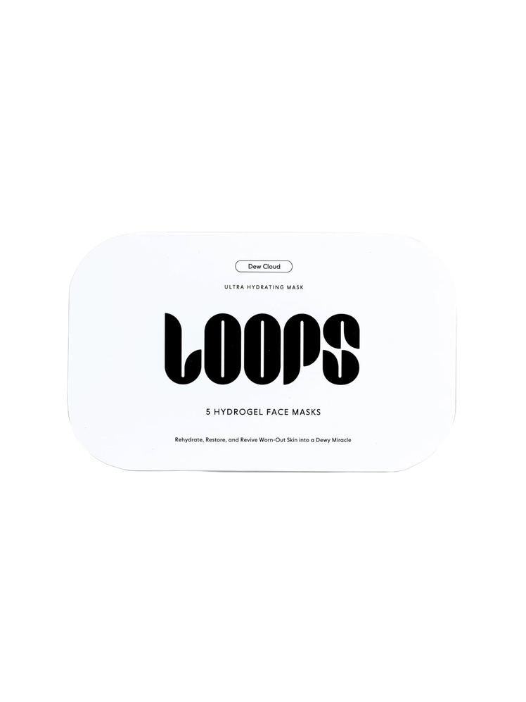 Loops Dew Cloud Ultra Hydrating Hydrogel Face Mask