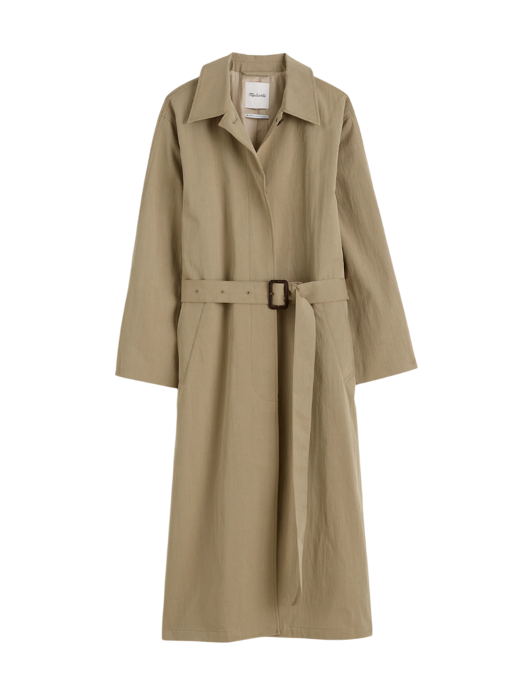 Madewell Single-Breasted Trench Coat 