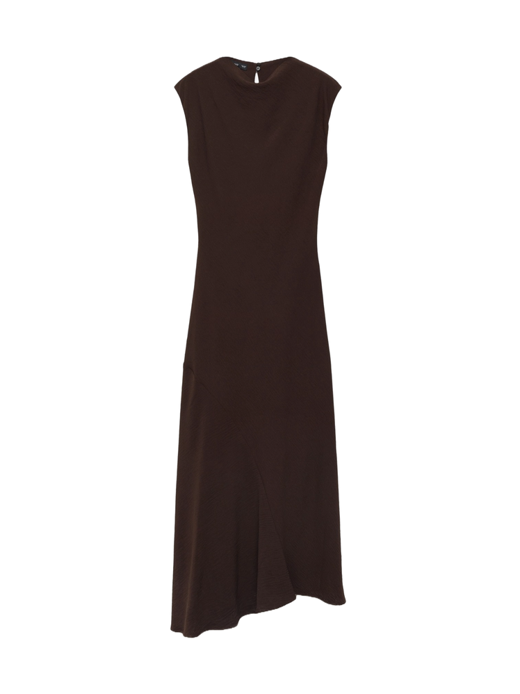 Mango Textured Asymmetrical Dress