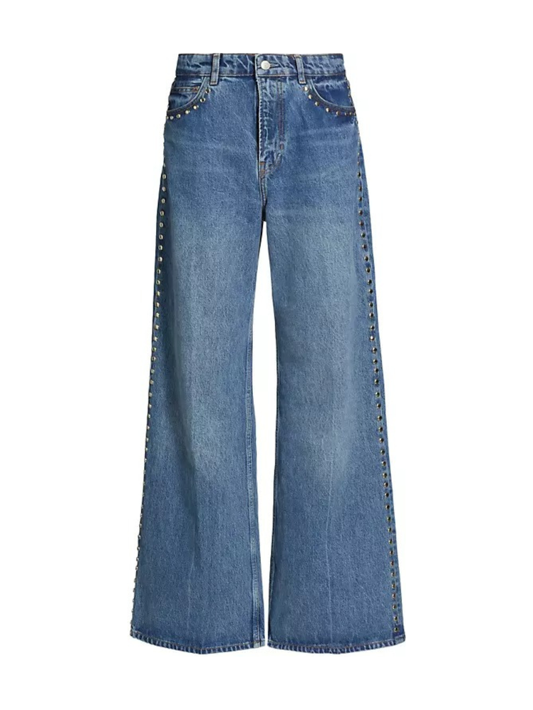 Reformation Cary High Rise Slouchy Wide Leg Jeans