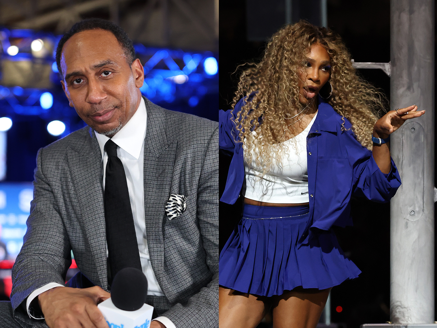 Stephen A. Smith Saying He’d ‘Divorce’ Serena Williams Is Just as Chilling as Trump Trolling Taylor Swift