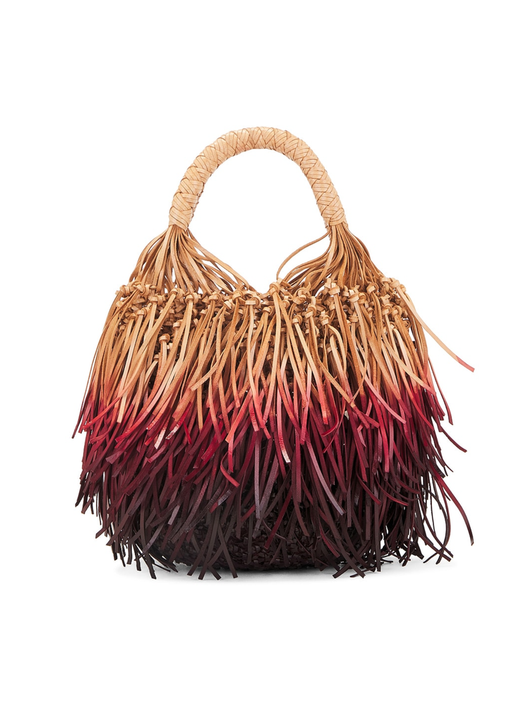 Ulla Johnson Valeria Small Fringe Hobo 